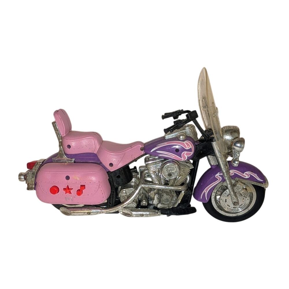 Barbie Size Motorcycle Toy State Lights Sounds Rare for 11.5" Dolls
